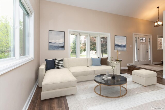 8160 W Phillips Ave, Littleton, CO 80128 - living room with wood finished floors and plenty of natural light