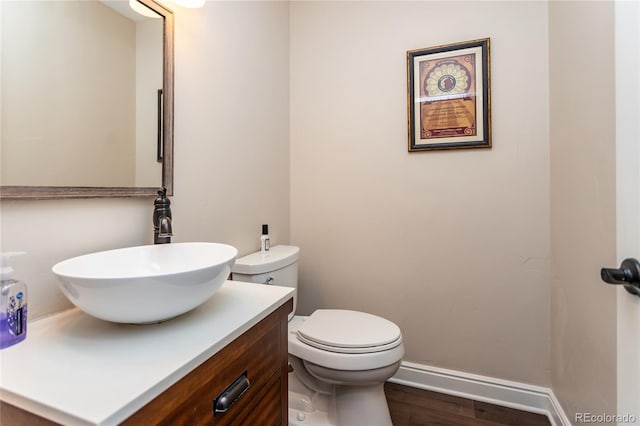 8160 W Phillips Ave, Littleton, CO 80128 - half bath with vanity and wood finished floors