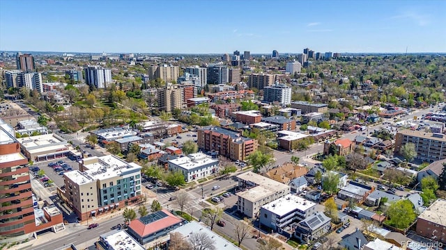 590 N Logan St Unit 303, Denver, CO 80203 - bird's eye view with a city view