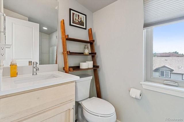 2420 S Gilpin St, Denver, CO 80210 - full bath with toilet and vanity