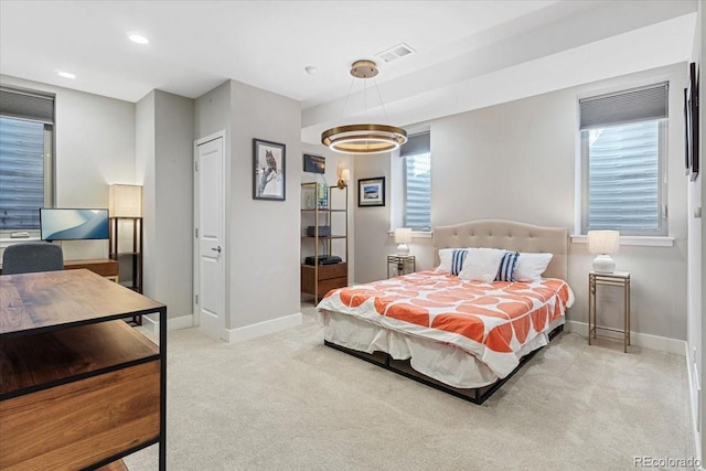 2420 S Gilpin St, Denver, CO 80210 - bedroom with carpet flooring and recessed lighting