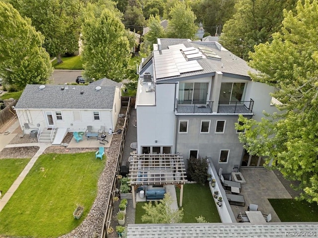 2420 S Gilpin St, Denver, CO 80210 - aerial view of property and surrounding area