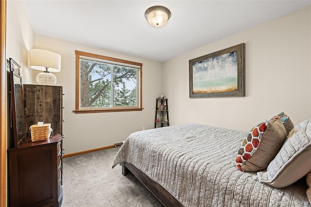 2857 Hiwan Dr, Evergreen, CO 80439 - bedroom with baseboards and carpet floors