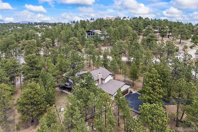 2857 Hiwan Dr, Evergreen, CO 80439 - birds eye view of property