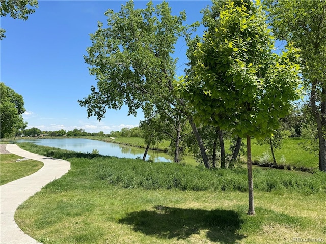 8164 Flower Cir, Arvada, CO 80005 - view of community featuring a water view
