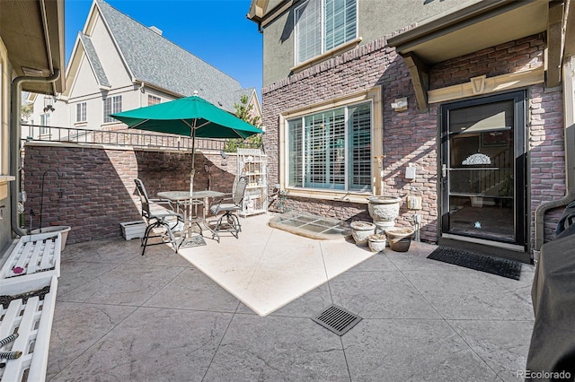 860 Bristle Pine Cir Unit A, Highlands Ranch, CO 80129 - view of patio featuring outdoor dining space