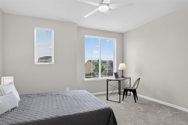 19629 W 93rd Dr Unit C, Arvada, CO 80007 - bedroom with carpet flooring and ceiling fan