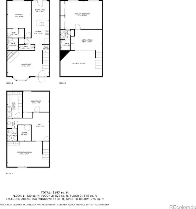 7624 S Cove Cir, Centennial, CO 80122 - view of room layout