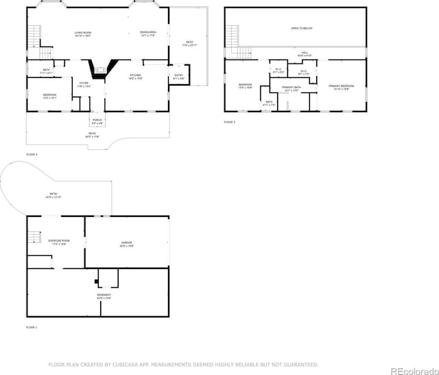 688 Obsidian Dr, Florissant, CO 80816 - home floor plan