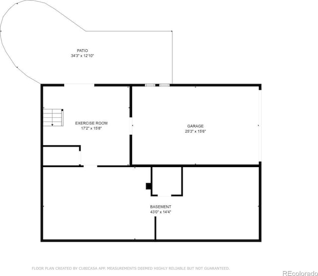 688 Obsidian Dr, Florissant, CO 80816 - property floor plan