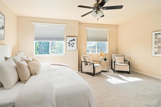 5562 W 72nd Pl, Westminster, CO 80003 - carpeted bedroom featuring baseboards and a ceiling fan