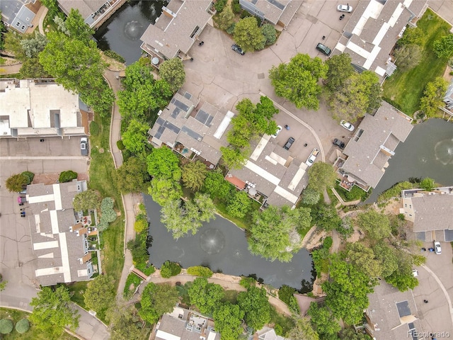 2840 S Kenton Ct, Aurora, CO 80014 - aerial overview of property's location featuring nearby suburban area and a nearby body of water
