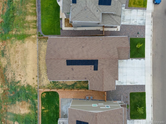 drone / aerial view