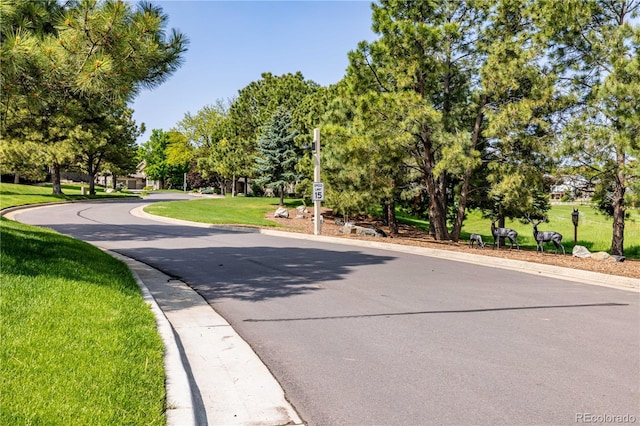 9 Roder Gate Ln, Castle Pines, CO 80108 - view of community with a lawn