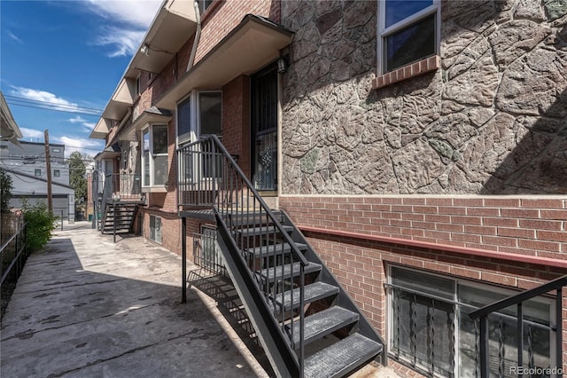 1355 Gaylord St Unit 6, Denver, CO 80206 - doorway to property with brick siding