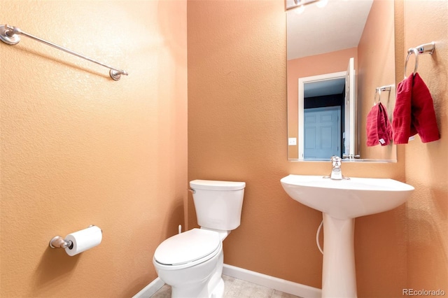 3505 Dinosaur St, Castle Rock, CO 80109 - bathroom featuring toilet and baseboards