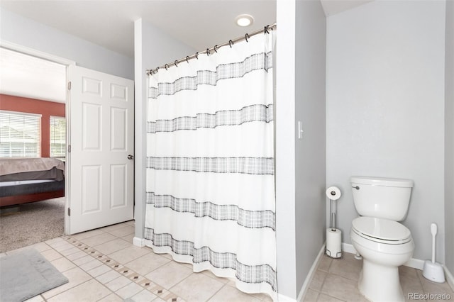 3505 Dinosaur St, Castle Rock, CO 80109 - full bath featuring ensuite bathroom, tile patterned flooring, and curtained shower