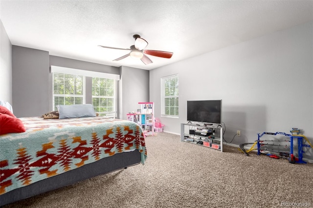 3505 Dinosaur St, Castle Rock, CO 80109 - carpeted bedroom featuring ceiling fan and baseboards