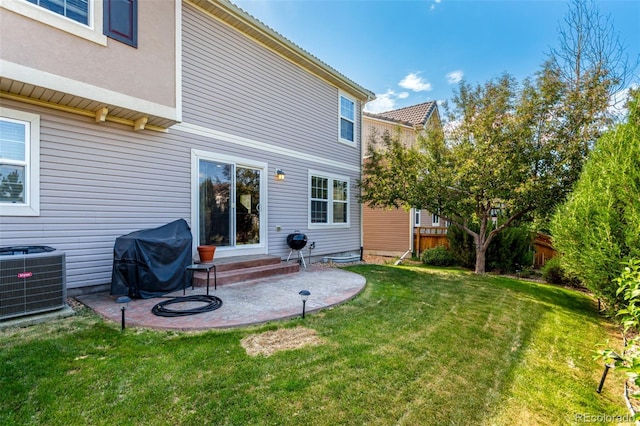 3505 Dinosaur St, Castle Rock, CO 80109 - back of property with a patio and entry steps