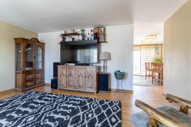 9486 Pelon Dr, Denver, CO 80260 - living area with light wood-type flooring