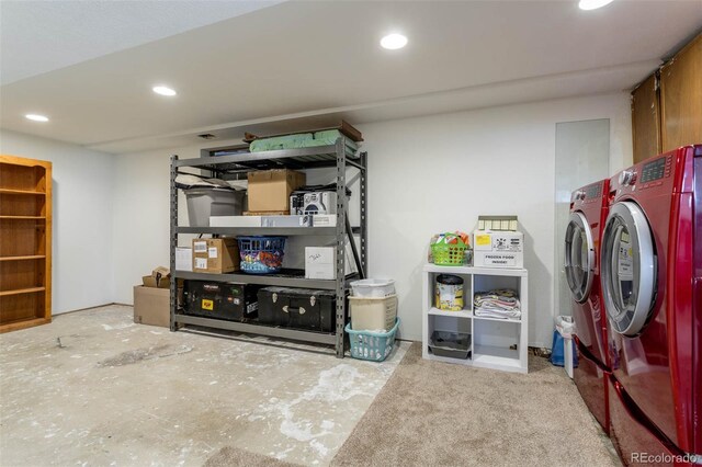 9486 Pelon Dr, Denver, CO 80260 - storage with washing machine and dryer