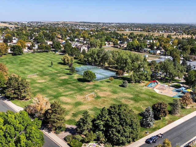 aerial view