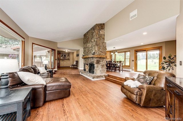8788 E Tanglewood Rd, Franktown, CO 80116 - living area with light wood-style flooring and baseboards
