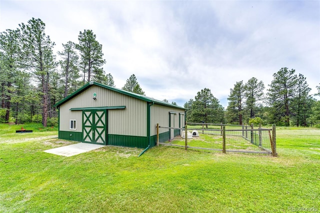 8788 E Tanglewood Rd, Franktown, CO 80116 - view of pole building