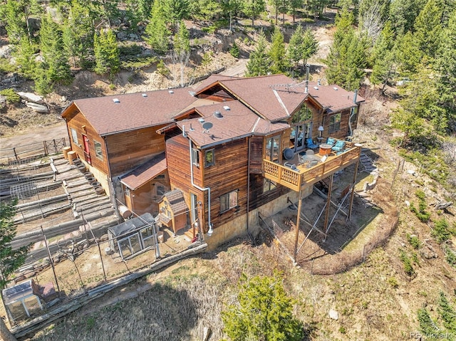 aerial view