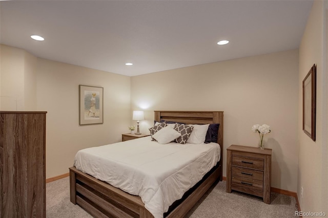 1825 Keota Ln, Superior, CO 80027 - bedroom featuring light colored carpet, recessed lighting, and baseboards