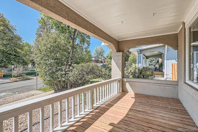 4804 N Raleigh St, Denver, CO 80212 - view of wooden porch
