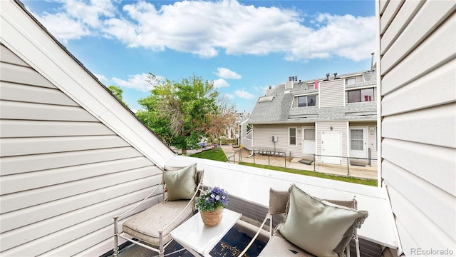 8701 Huron St Unit 1-207, Thornton, CO 80260 - balcony with a residential view