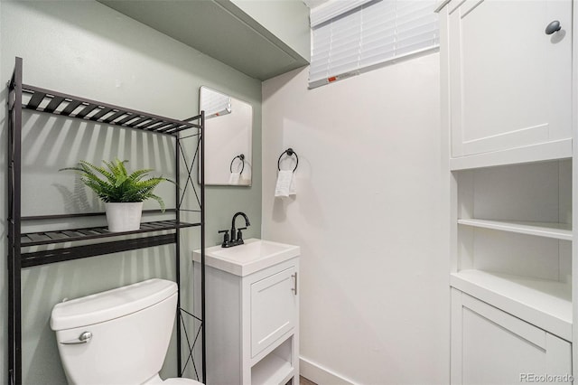 7625 Turner Dr, Denver, CO 80221 - bathroom with vanity and toilet
