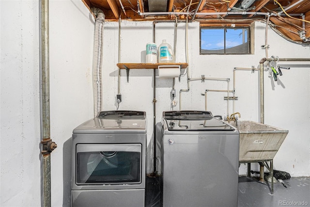 7625 Turner Dr, Denver, CO 80221 - washroom with independent washer and dryer