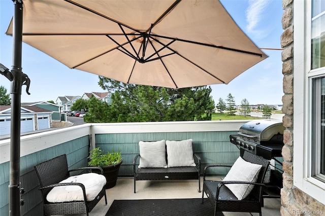 2567 Cutters Cir Unit 101, Castle Rock, CO 80108 - balcony with an outdoor living space