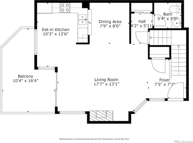2567 Cutters Cir Unit 101, Castle Rock, CO 80108 - view of room layout