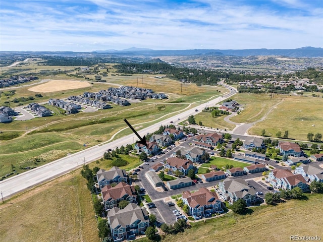 2567 Cutters Cir Unit 101, Castle Rock, CO 80108 - view of property location with a mountainous background and nearby suburban area