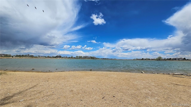 water view featuring a view of the beach