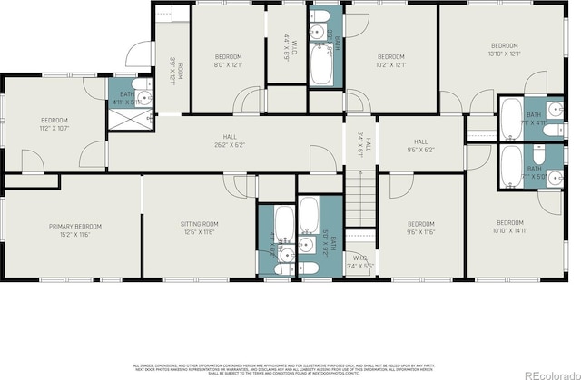 27425 Spruce Ln, Evergreen, CO 80439 - home floor plan