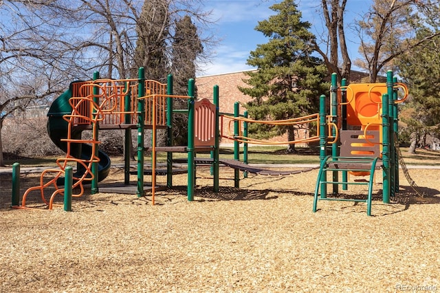 view of communal playground