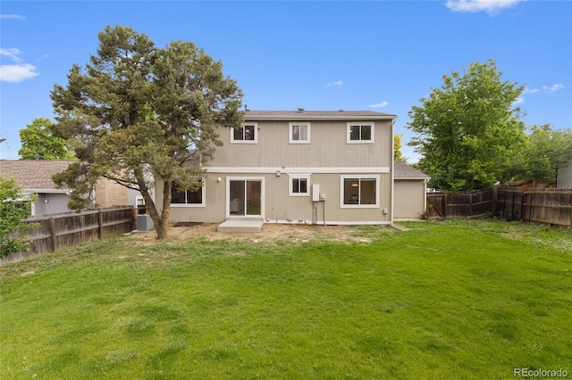 4650 S Idalia St, Aurora, CO 80015 - back of house with central AC unit
