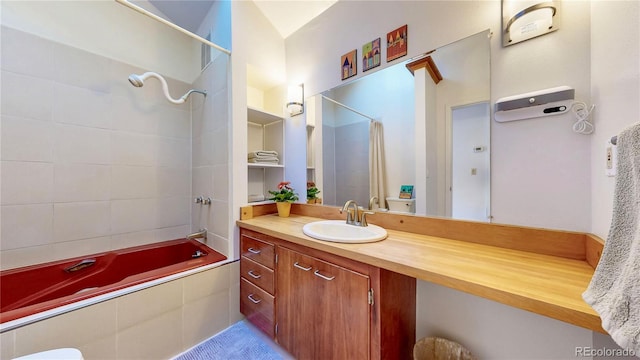2602 Hidden Valley Rd, Sedalia, CO 80135 - full bath with tiled shower / bath and vanity