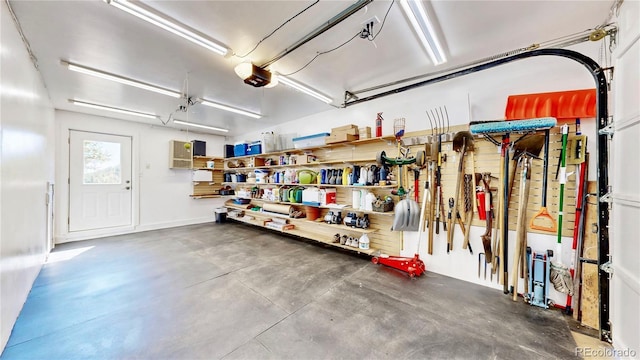 2602 Hidden Valley Rd, Sedalia, CO 80135 - garage with a garage door opener