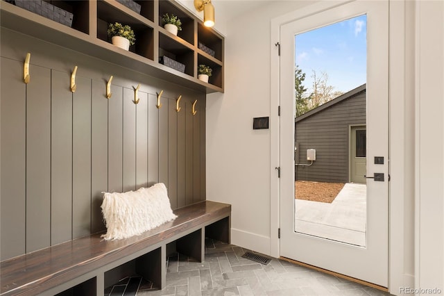 2610 N Monroe St, Denver, CO 80205 - mudroom with baseboards