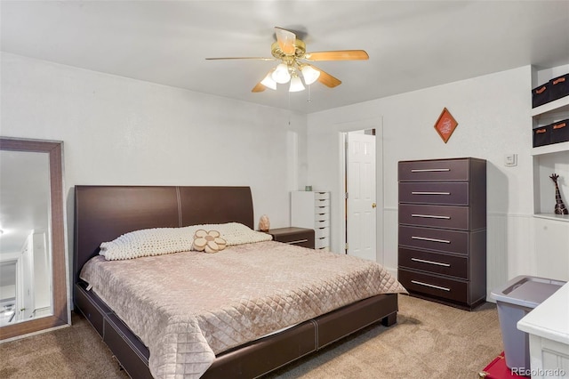2087 S Grant St, Denver, CO 80210 - carpeted bedroom featuring a ceiling fan