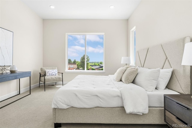 5970 S Platte Canyon Dr, Littleton, CO 80123 - carpeted bedroom featuring baseboards and recessed lighting
