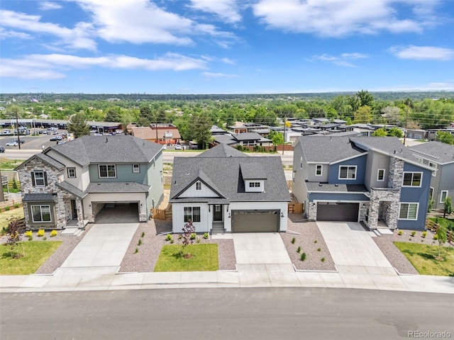 5970 S Platte Canyon Dr, Littleton, CO 80123 - aerial perspective of suburban area