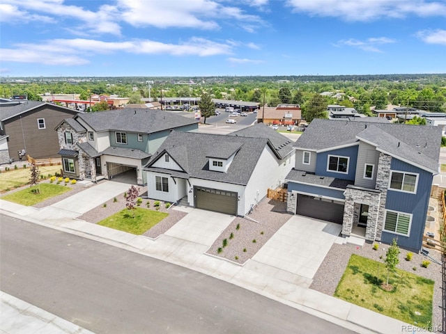 5970 S Platte Canyon Dr, Littleton, CO 80123 - aerial perspective of suburban area
