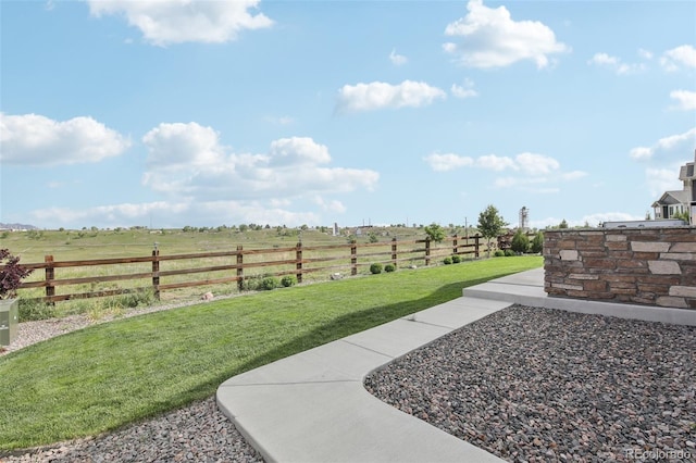8803 Antero Ct, Arvada, CO 80007 - view of yard featuring a view of countryside