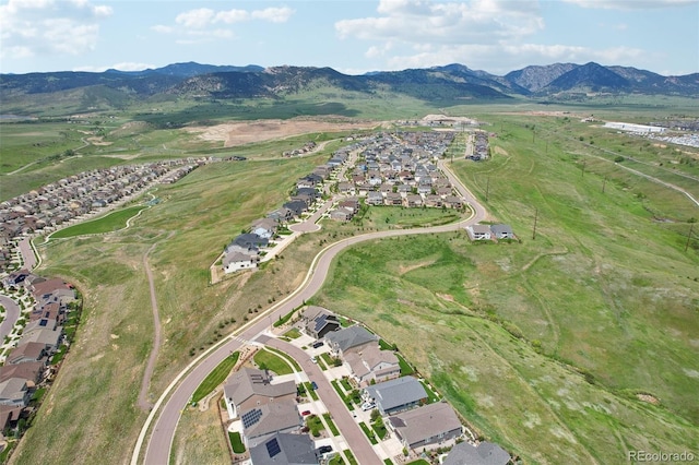 8803 Antero Ct, Arvada, CO 80007 - aerial overview of property's location with mountains and nearby suburban area
